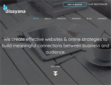 Tablet Screenshot of disayana.com